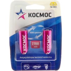 Аккумулятор КОСМОС KOCR6NIMH2700MAH2BL