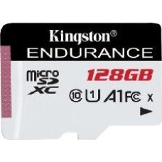SDCE/128GB KINGSTON 128GB MICROSDHC ENDURANCE MEMORY CARD, CLASS 10. (K8SDCE128GB)