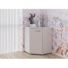 НК-МЕБЕЛЬ FUN комод КД-5 угловой Белый 71336954 (1 кор.)