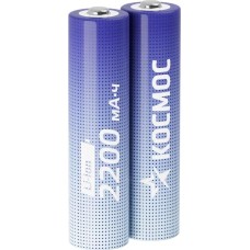 Аккумулятор КОСМОС KOC18650Li-ion22US2 голубой