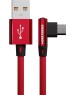Кабель MORE CHOICE (4627151196985) K27m USB 2.1A microUSB красный - 1,0m