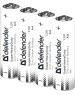 Батарейки DEFENDER (56036) R6-4S АА, шринк, 4 шт., Zinc