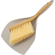 Набор для уборки PALISAD Набор: совок 290x190 мм и бамбуковая щетка-сметка 220 мм, Home 93572