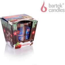 Свеча BARTEK Очарование Рождества (Charming Christmas) 115гр в стакане