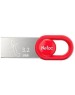 USB-флэш NETAC Флешка USB UM2 64ГБ, USB3.2, серебристый и красный [nt03um2n-064g-32re]