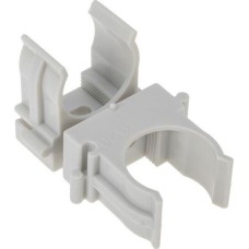 REXANT Крепеж-клипса для монтажного пистолета Ø 20 мм, серая (100 шт/уп)