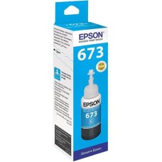 Чернила EPSON Чернила 673 C13T673298 (аналог C13T67324A), для , 70мл, голубой