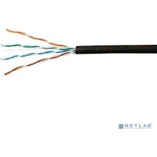 SkyNet Кабель UTP outdoor 4x2x0,51, медный, FLUKE TEST, кат.5e, однож., (100м) box, черный [CSP-UTP-4-CU-OUT/100]