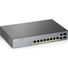 ZYXEL Коммутатор GS1350-12HP-EU0101F, управляемый