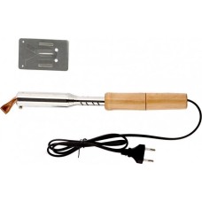 SPARTA Паяльник электрика с ручкой из дерева, 100 Вт, 220 В 913104