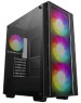 Корпус для ПК DEEPCOOL Корпус MidTower MATREXX 55 V4 черный (ATX, без БП, 2xUSB3.0, 3x140mm+1x120mm ARGB) (R-MATREXX55-BKADA4-G-4)
