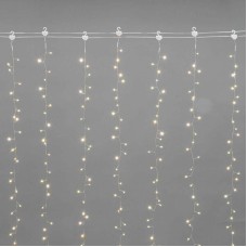 NEON-NIGHT Гирлянда Светодиодный занавес из росы Фейерверк 3х3м 900 LED ТЕПЛЫЙ БЕЛЫЙ IP20 230В