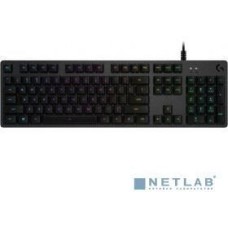 LOGITECH 920-009351 Клавиатура G512 CARBON LIGHTSYNC RGB Mechanical Gaming Keyboard with GX Brown switches