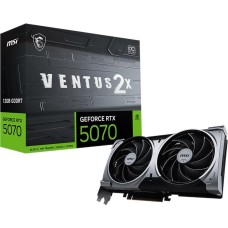 Видеокарта MSI Видеокарта RTX5070 VENTUS 2X OC 12GB GDDR7 192bit 3xDP HDMI 2FAN RTL
