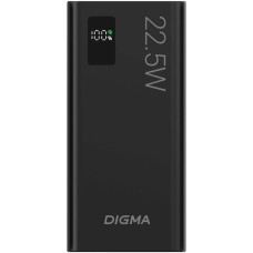 DIGMA Внешний аккумулятор (Power Bank) DGPF30A, 30000мAч, черный [dgpf30a22abk]
