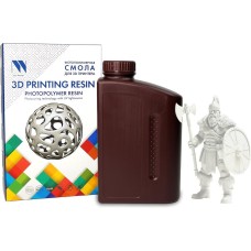 NV PRINT Фотополимерная смола NVPRINT Plant Based Resin Clear для 3D печати 1 кг (бут)