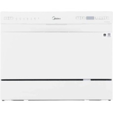 Посудомоечная машина MIDEA Посудомоечная машина MCFD55S450Wi, компактная, настольная, 55см, белая