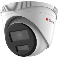Камера видеонаблюдения HIWATCH Камера видеонаблюдения 2Мп купольная ColorVu IP-камера DS-I253L(D) (2.8mm) с гибридной смарт-подсветкой до 30м IP Камера, купольная