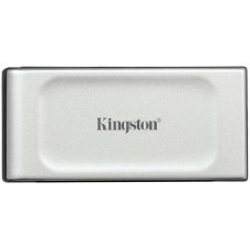 KINGSTON 1ТБ Внешний диск SSD XS2000 SXS2000/1000GA, USB 3.2 Gen 2x2, запись - 2000МБ/с, чтение - 2000МБ/с, серебристый