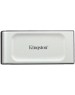 KINGSTON 1ТБ Внешний диск SSD XS2000 SXS2000/1000GA, USB 3.2 Gen 2x2, запись - 2000МБ/с, чтение - 2000МБ/с, серебристый