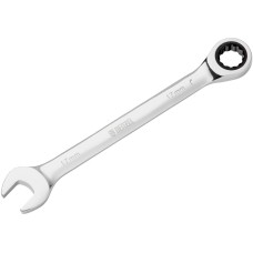 DENZEL Ключ комбинированный, с трещеткой, 17 мм 7714810