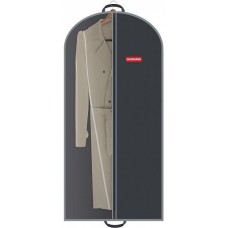 Чехол для одежды Hausmann HM-701402AG Чехол для одежды Hausmann со стенкой из ПВХ и ручками 60*140, черный