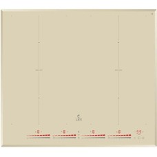 LEX Индукционная варочная поверхность EVI 641C I IV, конфорок: 4 шт., стеклокерамика, независимая, слоновая кость