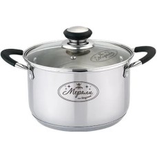 Кастрюля МЕРАЛИ Кастрюля с крышкой Марсель ММС-38, 3,8л