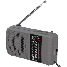 MAXVI Радио FM-приемник PR-03 серый