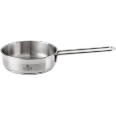 Сковорода AGNESS СКОВОРОДА PROFESSIONAL 16Х5 СМ, 0,9 Л ВЫСОКОКАЧЕСТВЕННАЯ НЕРЖ СТАЛЬ 18/10 ИНДУКЦИОННОЕ ДНО 914-315