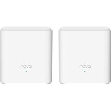 TENDA Бесшовный Mesh роутер EX3 (EX3(2-PACK)) AX1500 10/100/1000BASE-TX белый (упак.:2шт)