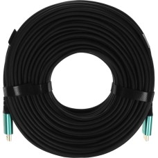 CACTUS Кабель аудио-видео CS-HDMI-AOC-2.1-50 HDMI (m)/HDMI (m) 50м. позолоч.конт. черный