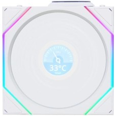 LIAN-LI Вентилятор для корпуса Uni Fan TL Wireless LCD 120 LCD ARGB 120х124x28 белый 4-pin 27дБ (G99.12TLLCD1W1W.R0) Ret