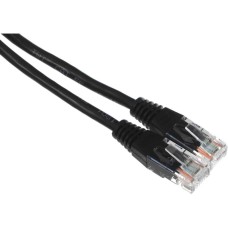 LANMASTER Патч-корд TWT-45-45-1.0-BK UTP RJ-45 вил.-вилка RJ-45 кат.5E 1м черный ПВХ (уп.:1шт)