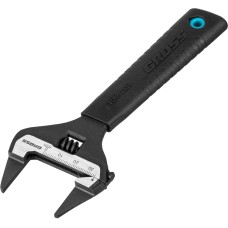 GROSS Ключ разводной, 150 мм, CrV, ультратонкие губки 15571