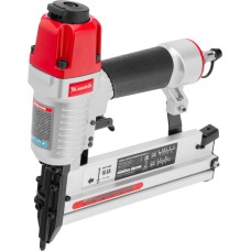 MATRIX Нейлер-степлер пневматический 2 в 1, с регулировкой глубины забивания, гвозди 18GA, скобы 18GA 57428