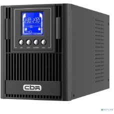CBR TECH ИБП CBR ESSENCE ESN-1000 [Online 1000 VA / 1000 W, Tower, 3 x EURO, LCD, HID-USB, RS232, EPO, SNMP slot] (ESN-1KT-3F-LCHERSC)