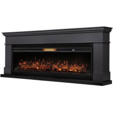 Камин электрический ROYAL THERMO Каминокомплект: Очаг Aurora RTFP/P-AR60LS, портал California 60 G, графит