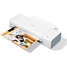 DELI Ламинатор ET112 белый A4 (80-125мкм) 28см/мин лам.фото реверс