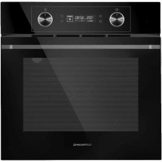 MAUNFELD Духовой шкаф электрический AEOH60102B, 60л, дверца с 3 стеклами, черный