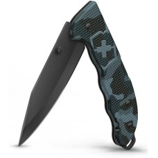VICTORINOX Нож перочинный Evoke BSH Alox Navy (0.9425.DS222) 136мм 4функц. синий камуфляж подар.коробка