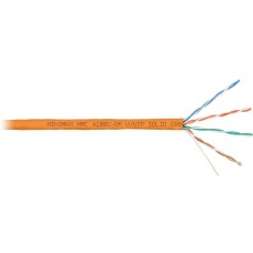 NIKOMAX Кабель информационный NMC 4100C-OR кат.5E U/UTP 4 пары нг(А)-HF внутренний 305м оранжевый
