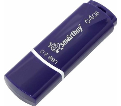 USB флеш SMARTBUY (SB64GBCRW-BL) 64GB CROWN BLUE USB 3.0
