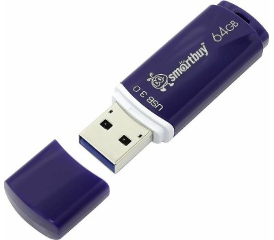 USB флеш SMARTBUY (SB64GBCRW-BL) 64GB CROWN BLUE USB 3.0
