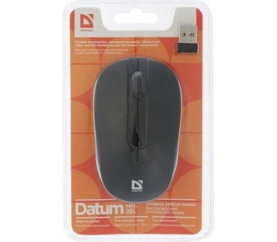 мышь беспроводная оПТИЧЕСКАЯ DEFENDER (52285) DATUM MM-285 черный