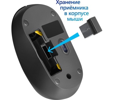 мышь беспроводная оПТИЧЕСКАЯ DEFENDER (52285) DATUM MM-285 черный