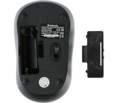 мышь беспроводная оПТИЧЕСКАЯ DEFENDER (52285) DATUM MM-285 черный