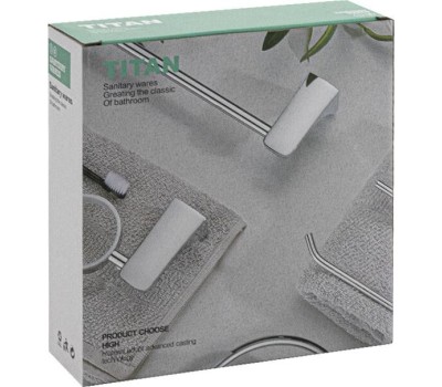 Аксессуары для ванной комнаты и туалета TITAN 77147 Держатель полотенца круглый