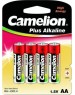 Элементы питания CAMELION (7370) LR6-BP4