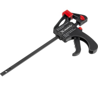 Струбцины MATRIX Струбцина универсальная, быстрозажимная, F-образная, 150 х 265 х 45 мм, пластиковый корпус 20561